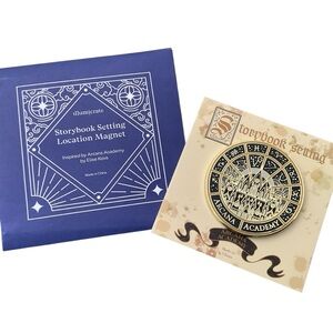 Illumicrate Storybook Setting Arcana Academy Magnet  New